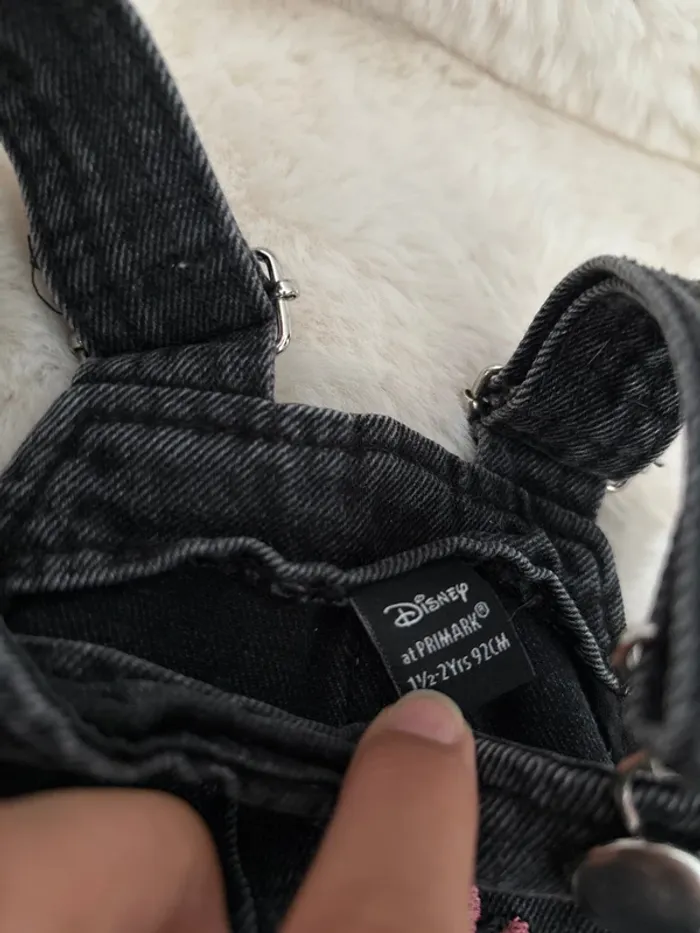 Robe en jean Minnie taille 18/24 m - photo numéro 3