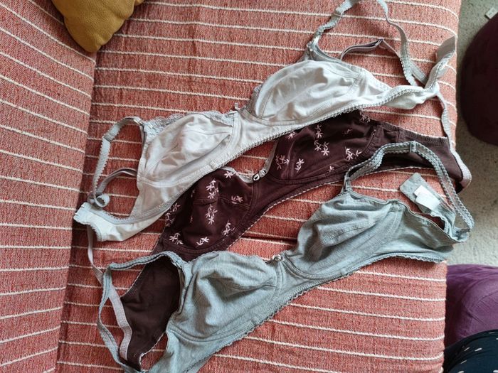 Lot 3 soutien-gorge d'allaitement