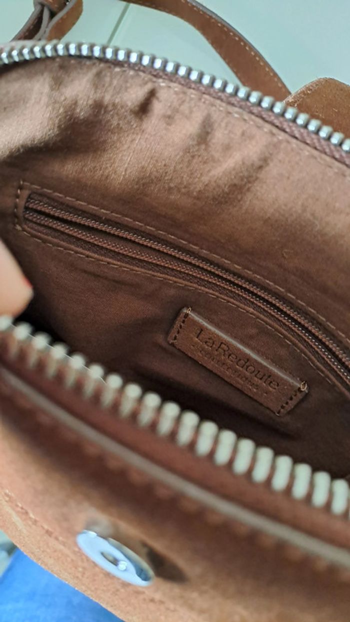 Sac cuir suède - photo numéro 3