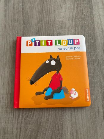 Livre p’tit loup va sur le pot