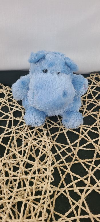 Russ Berrie Luvvies Lauren Hippo Peluche bleue