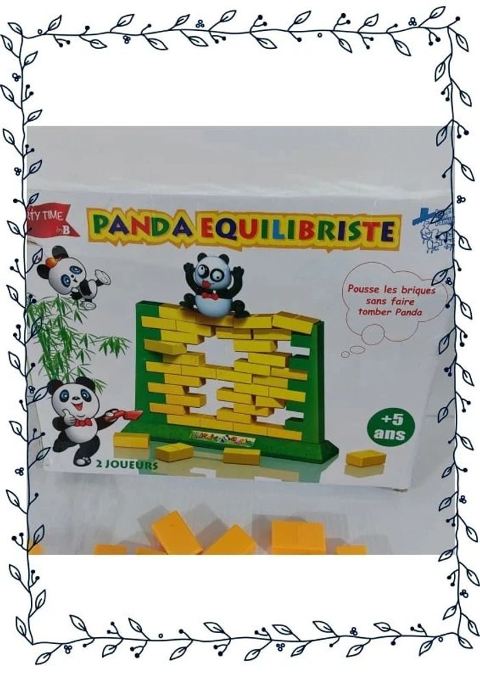 Party time panda equilibriste, bon état mais boite abimée - photo numéro 3