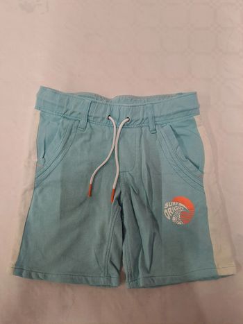 Short molleton léger bleu 3A Okaidi - Neuf