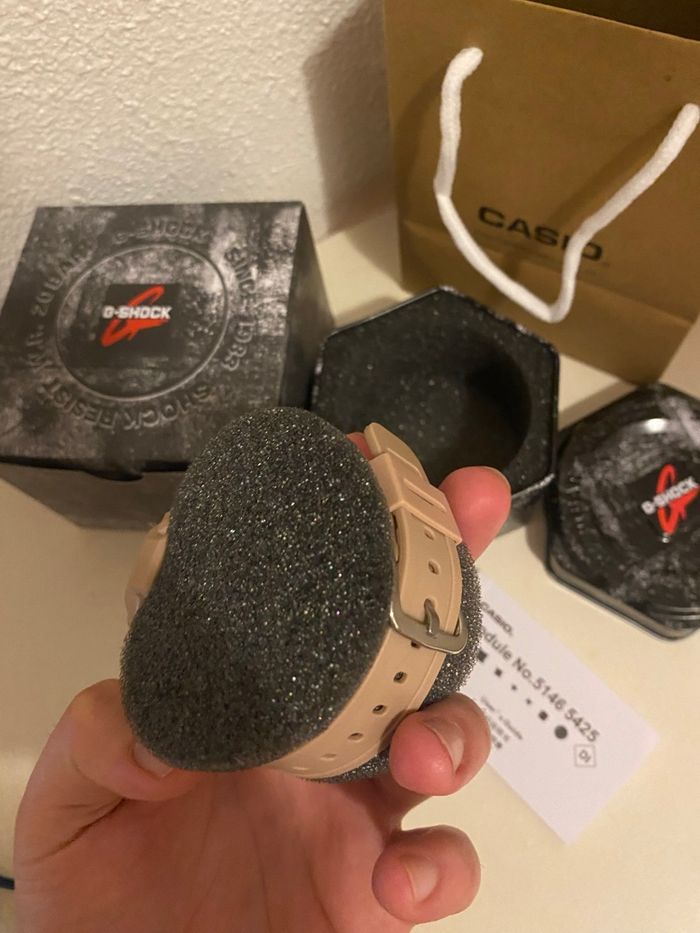 Montre G Shock bronze/creme - photo numéro 2