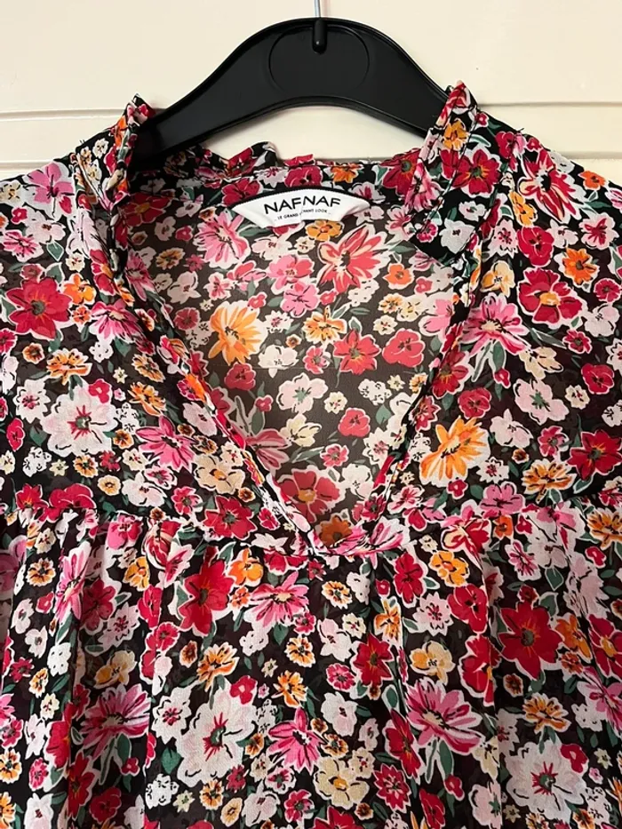 Blouse fleurie naf naf - photo numéro 5