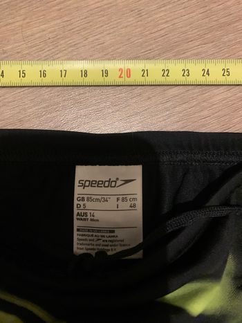 Maillot de bain slip homme taille S speedo endurant