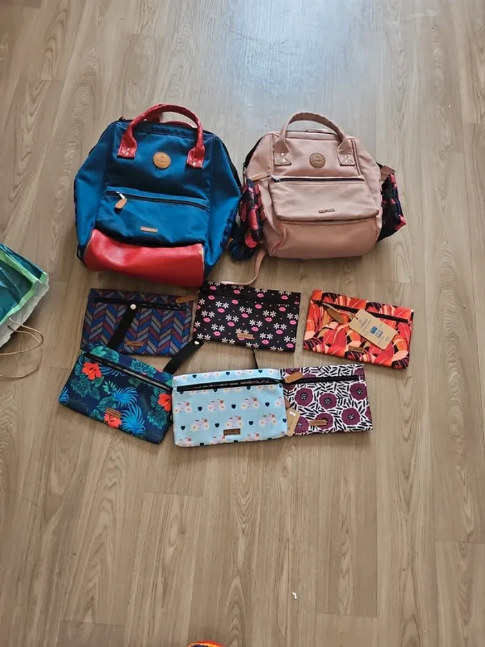 Sac cabaïa et pochette