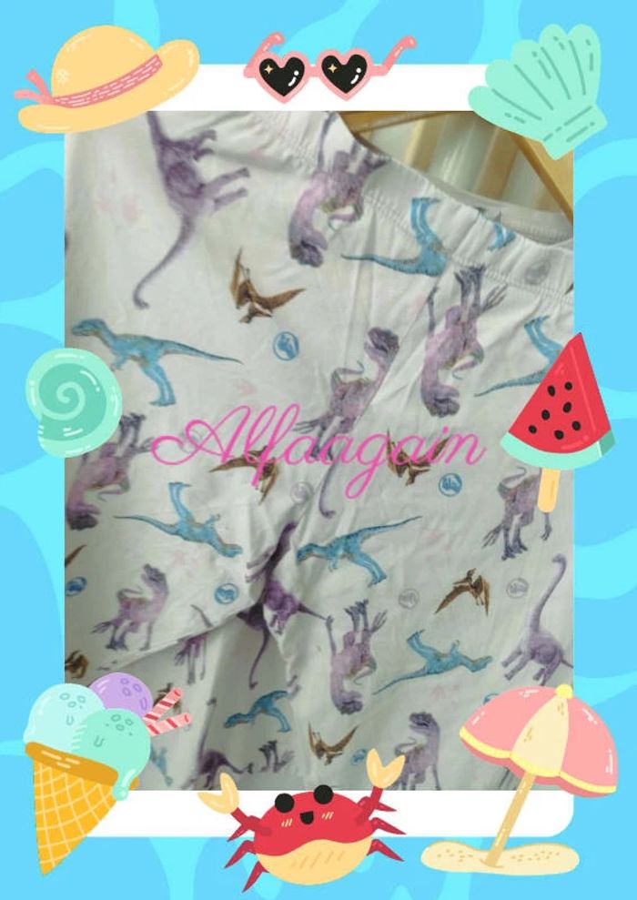 Pyjama Jurassic park rose 9/10ans - photo numéro 13