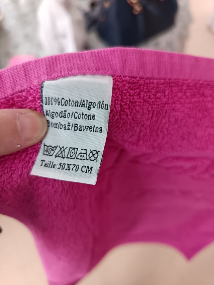 Tapis de bain rose - photo numéro 2