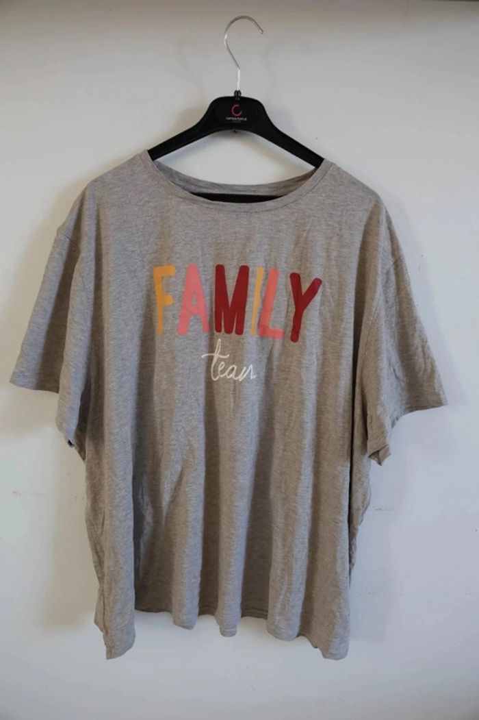 C55 t-shirt beige kiabi 4XL