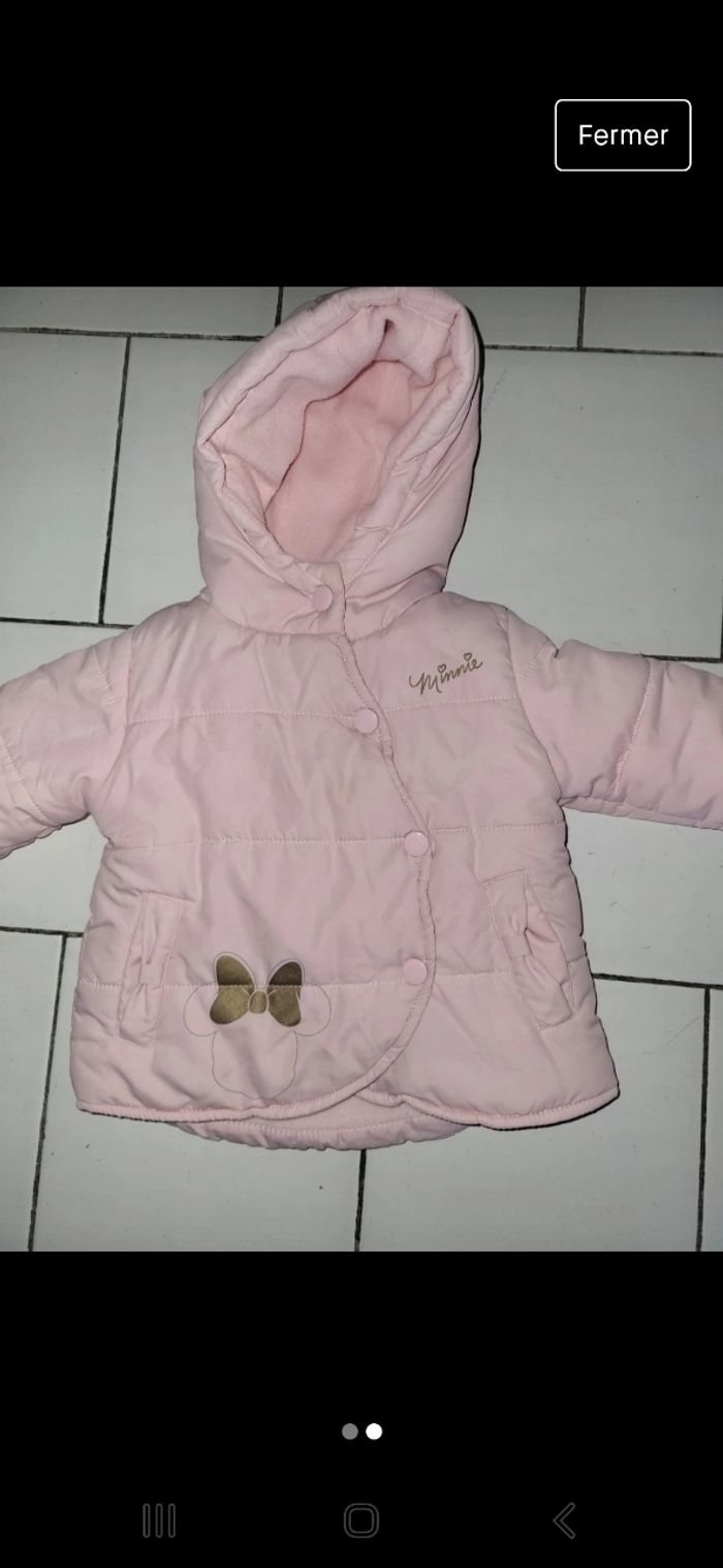 Veste minnie mousse