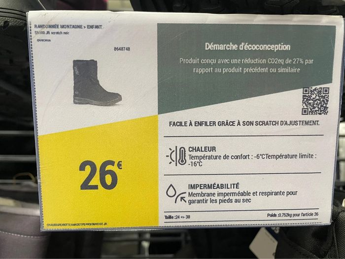 Après-ski / bottes neige enfant taille 32 - photo numéro 3