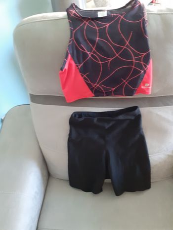 Short et brassière sport enfant