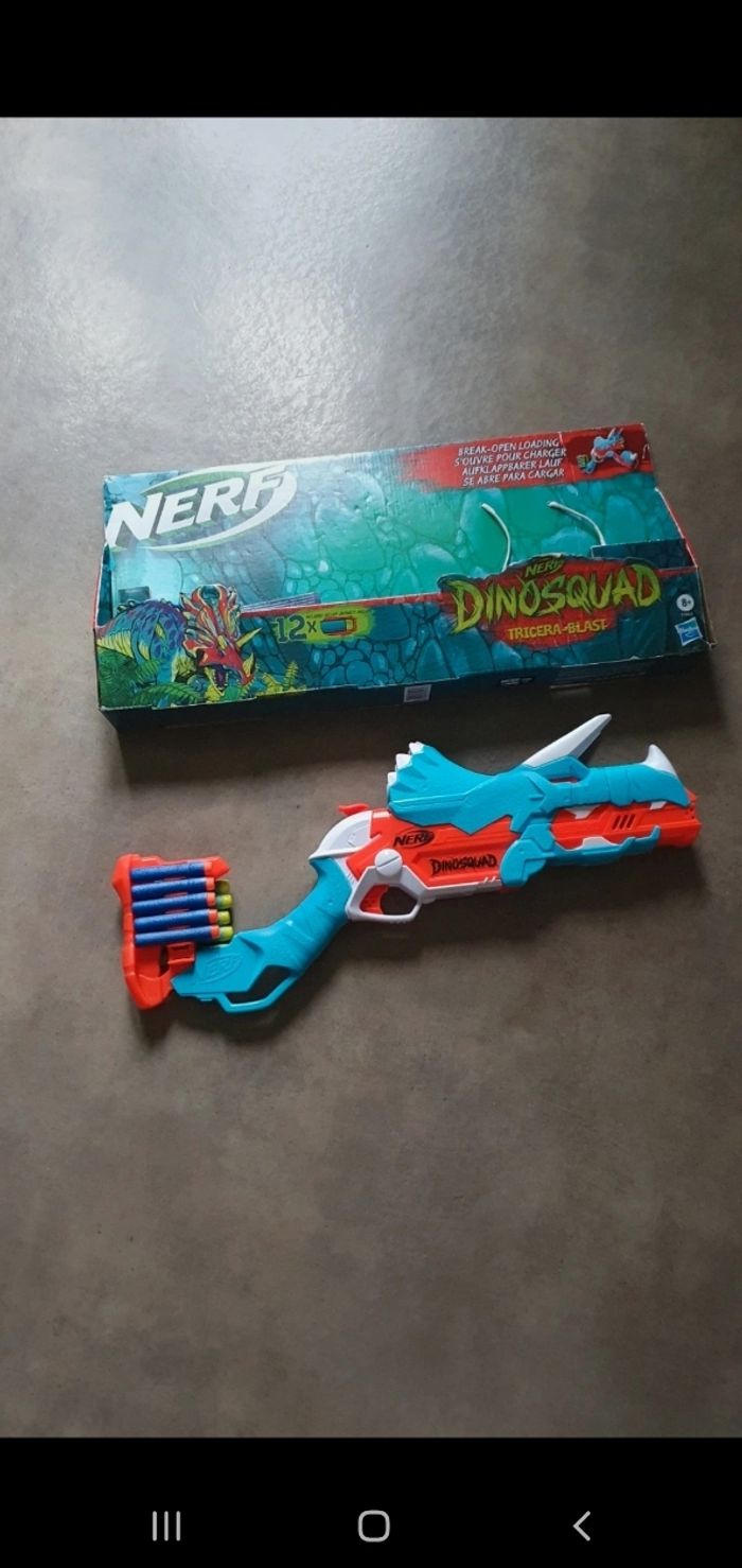 Pistolet  Nerf Dinosquad - photo numéro 2