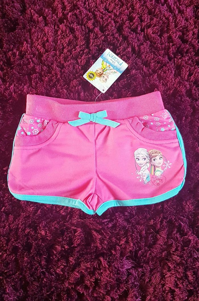 ensemble jupe short la reine des neiges disney - photo numéro 4