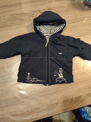 Veste légère marine 18 mois