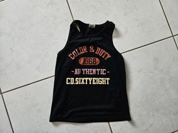 Débardeur garçon 10 ans FEM1