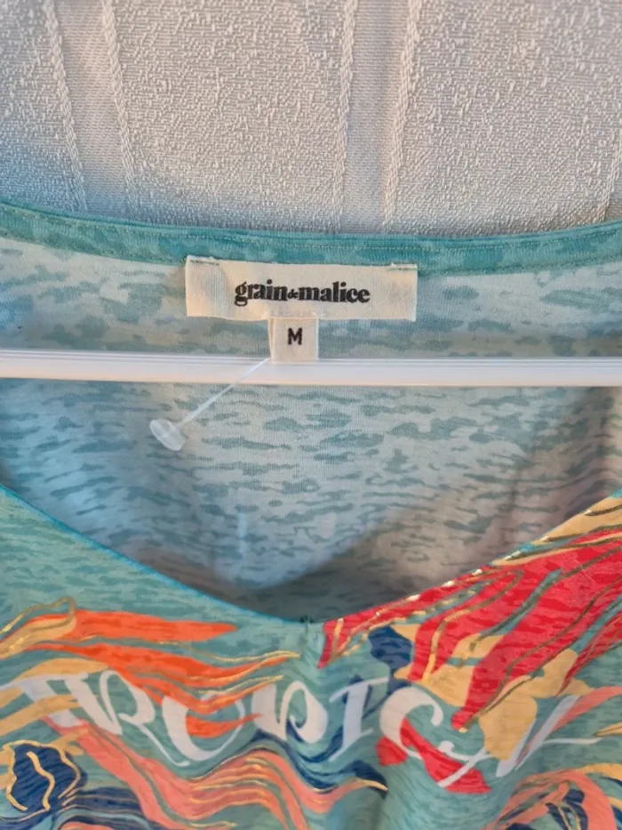 tshirt grain de malice taille 38 - photo numéro 3