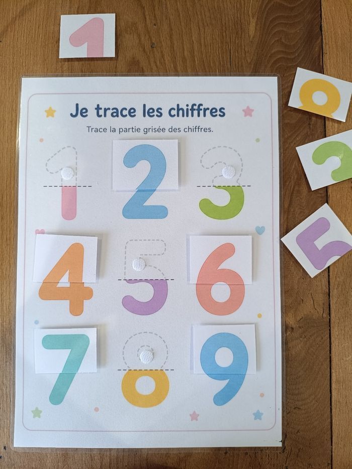 Fiche apprentissage chiffre - photo numéro 2