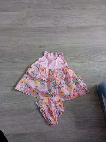 Robe avec culotte 6 mois