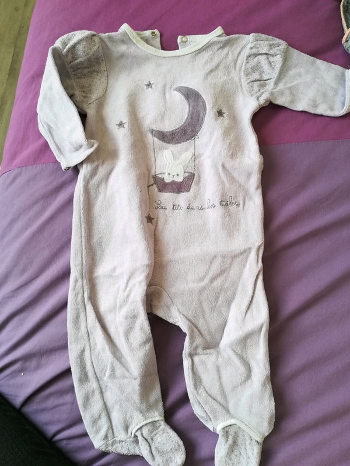 Lot 3 pyjamas velour - photo numéro 2