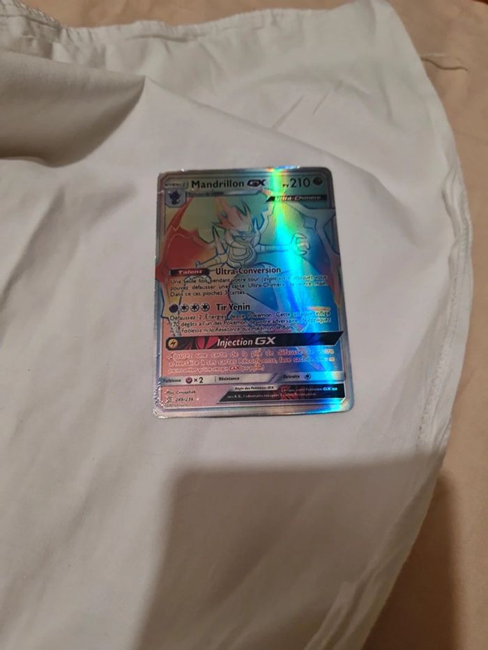 Carte pokemon mandrillon gx - photo numéro 2