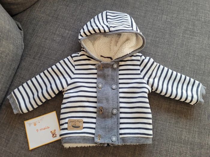 Veste fourrée en 6 mois