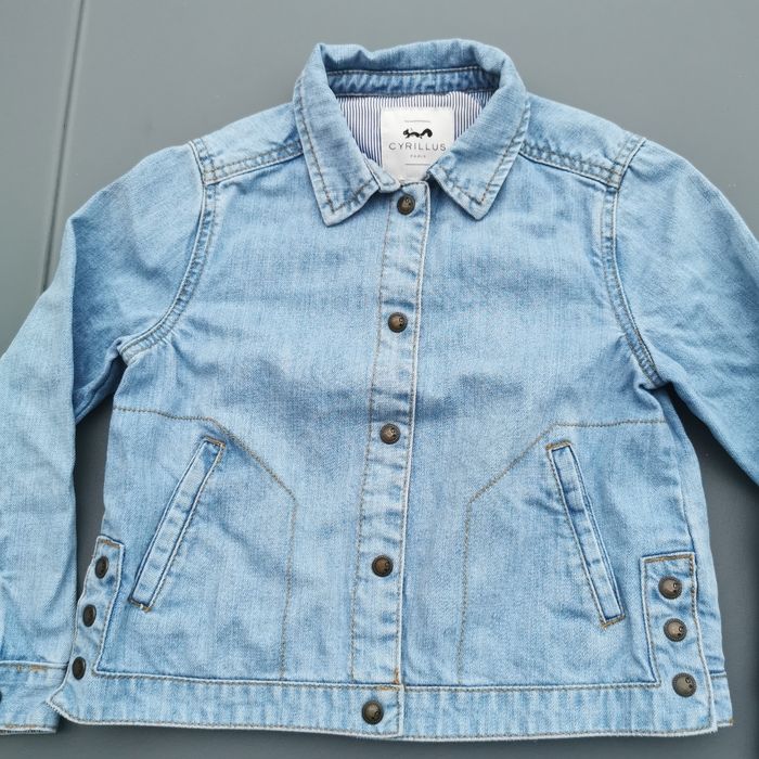 Veste en jeans 8 ans fille Cyrillus - photo numéro 3