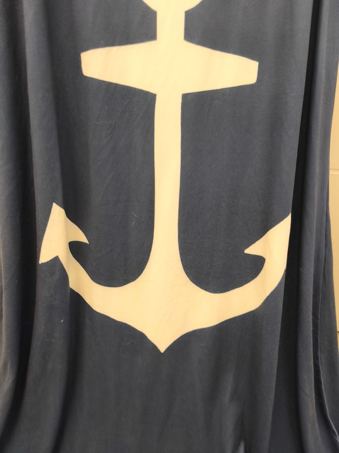 Robe longue motif encre - photo numéro 3