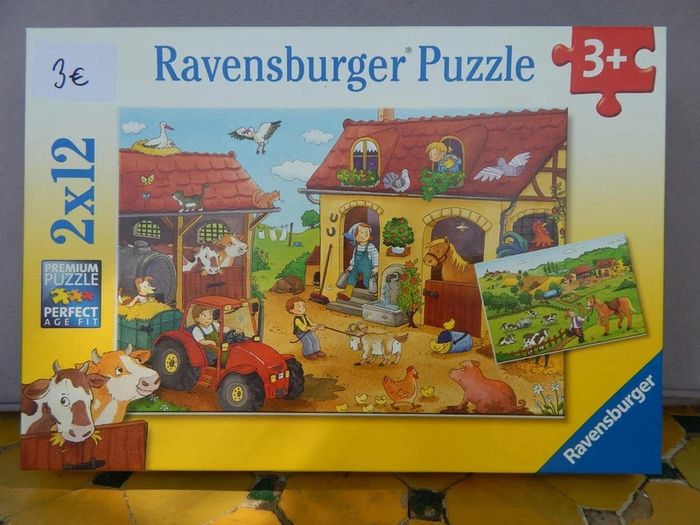 boite. 2 puzzles. Ravensburger