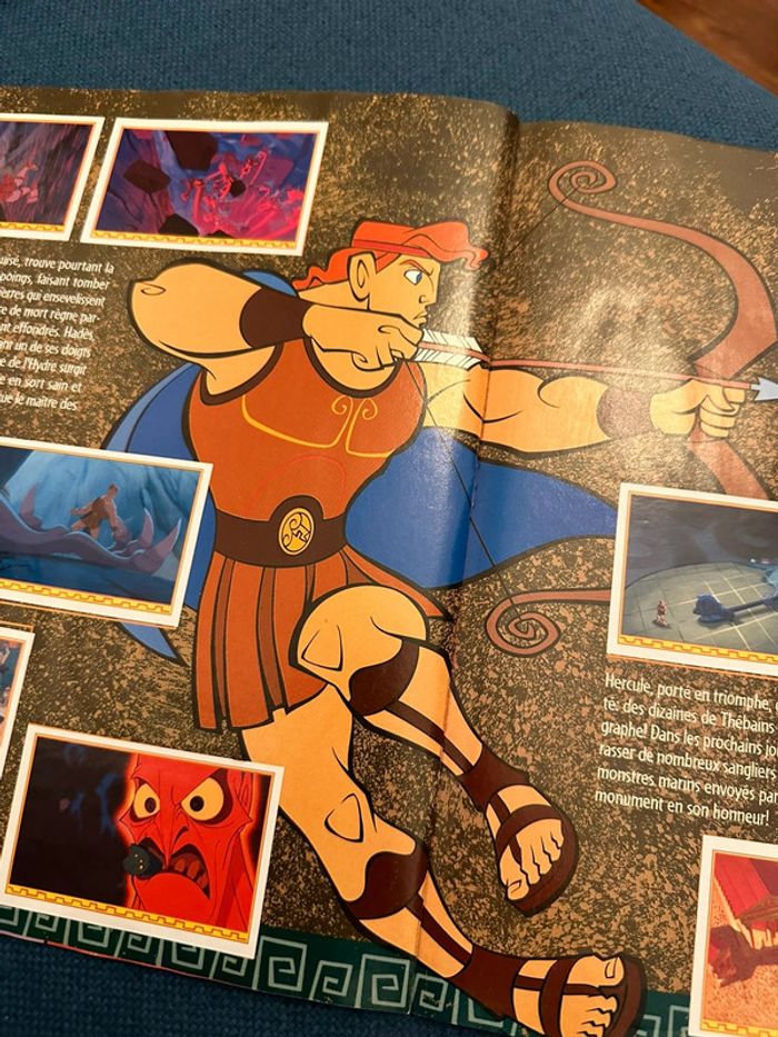 Album livre Panini complet stickers autocollants Disney Hercules - photo numéro 9