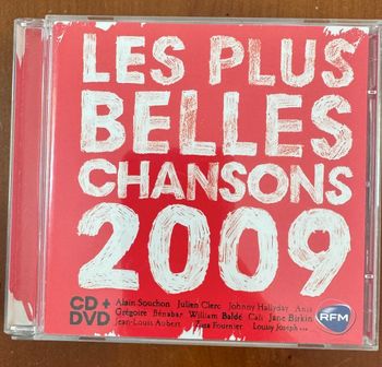 CD compilation, 2009 Les plus belles chansons (CD + DVD)