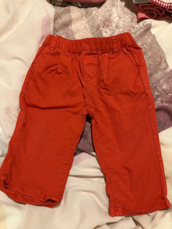 Lot pantalons bébé fille 12 mois - photo numéro 5