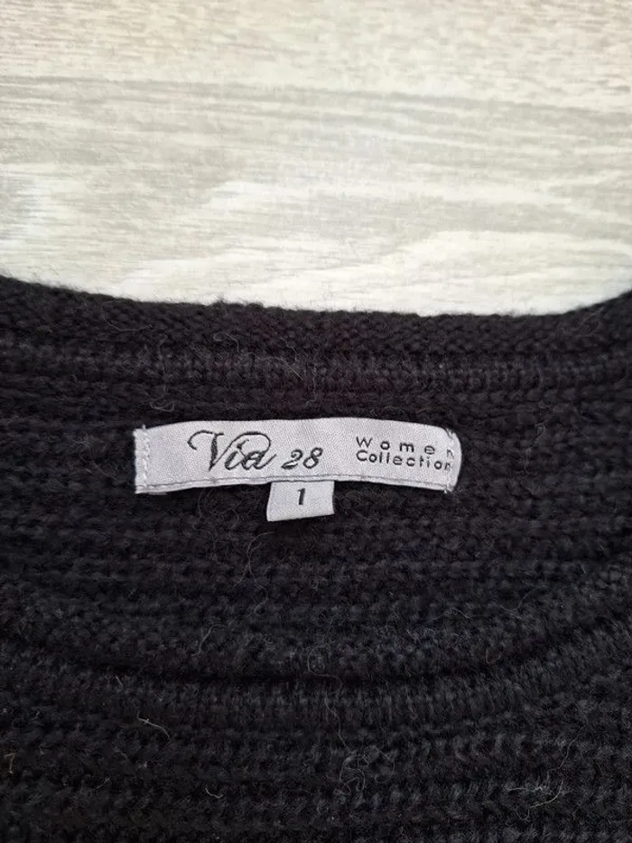 Pull femme noir - photo numéro 6