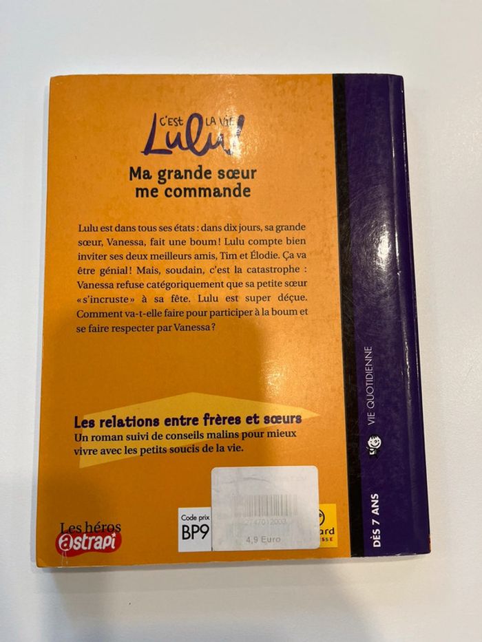 C’est la vie Lulu! Ma grande sœur me commande - photo numéro 2