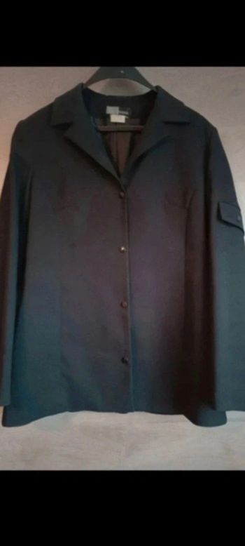 Veste vintage taille 38 noir jus d'orange