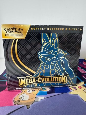 Pokémon etb mega évolution lucario me01