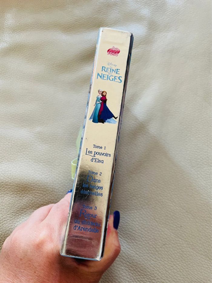 Coffret bibliothèque rose reine des neiges - photo numéro 4