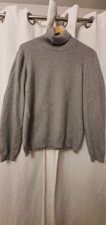 Pull col roulé laine d'agneau