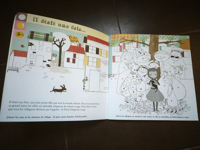 Livre conte activités Le petit chaperon rouge Mila - photo numéro 6