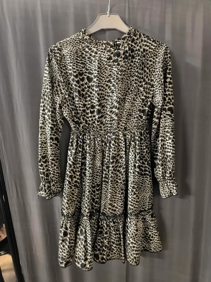324563 robe léopard fille 8 ans Mini Molly