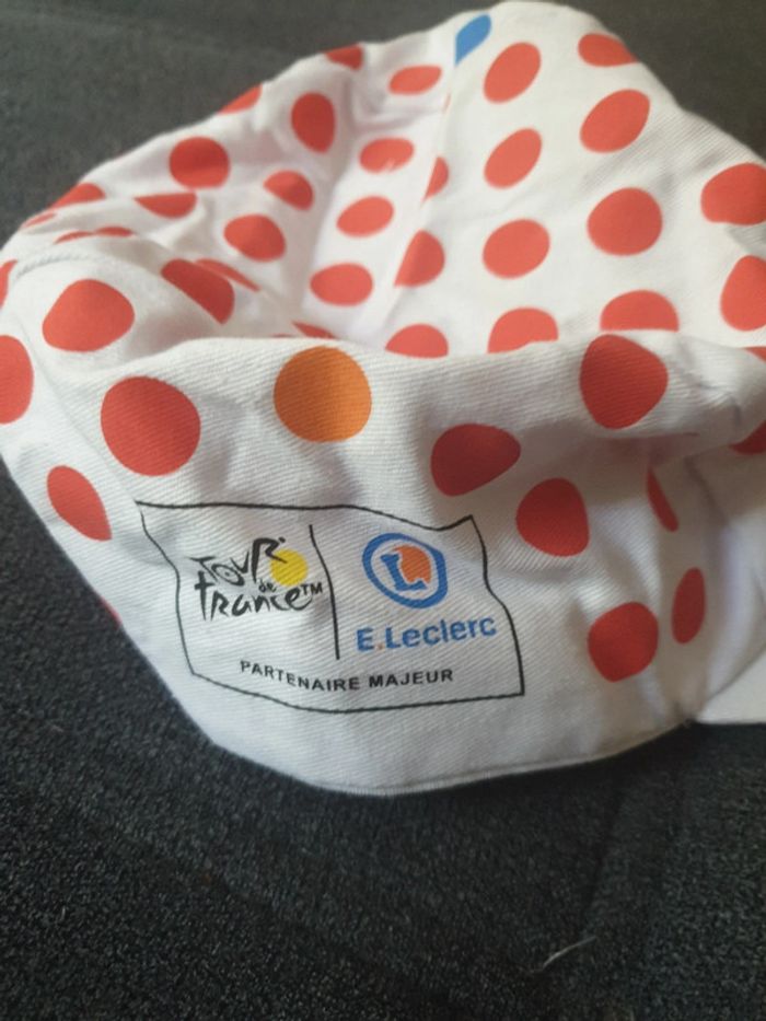 Neuf casquette leclerc sponsor tour de France - photo numéro 2