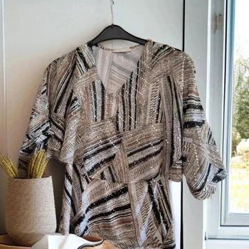 Haut  beige Armand Thierry 🌹 T1 🌹