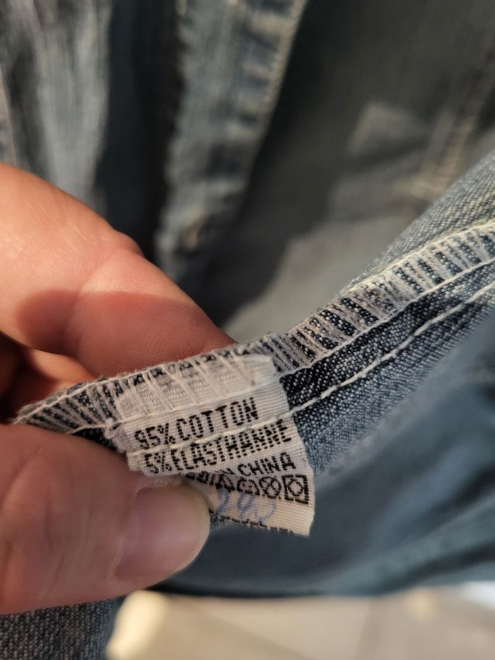 Veste longues en jeans taille 42 XL - photo numéro 5