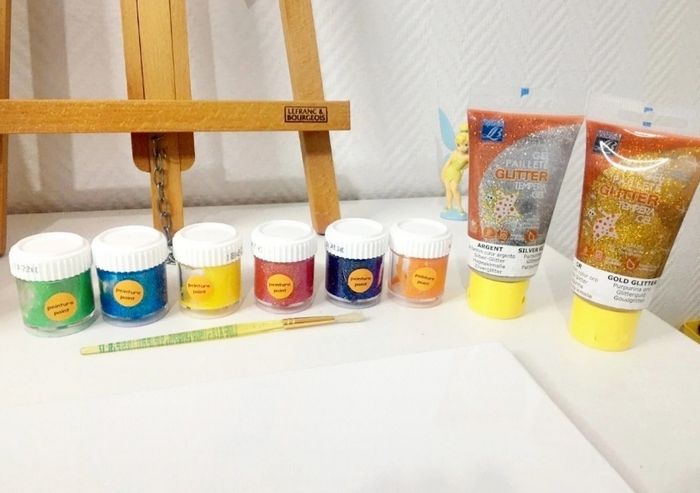 Set créatif gouache pailletée - photo numéro 4