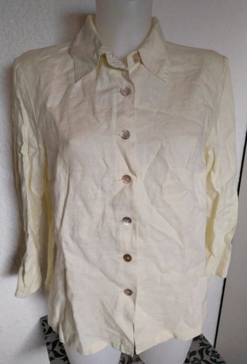 Jolie blouse femme en lin marque Edeis taille 42