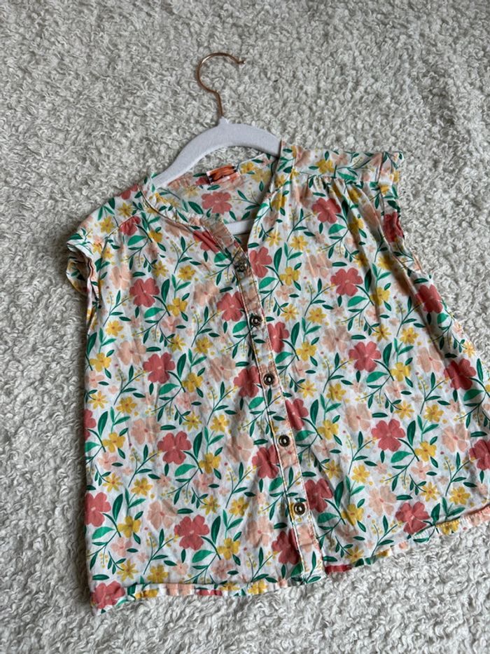 Chemise fleuris