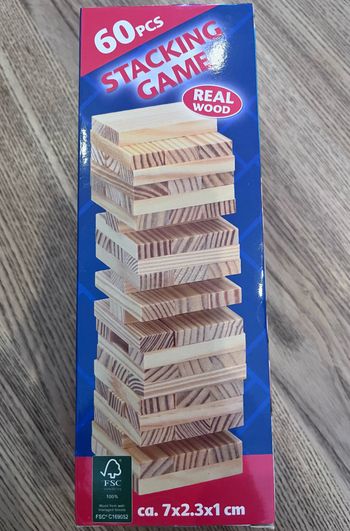 Jeu de construction en bois