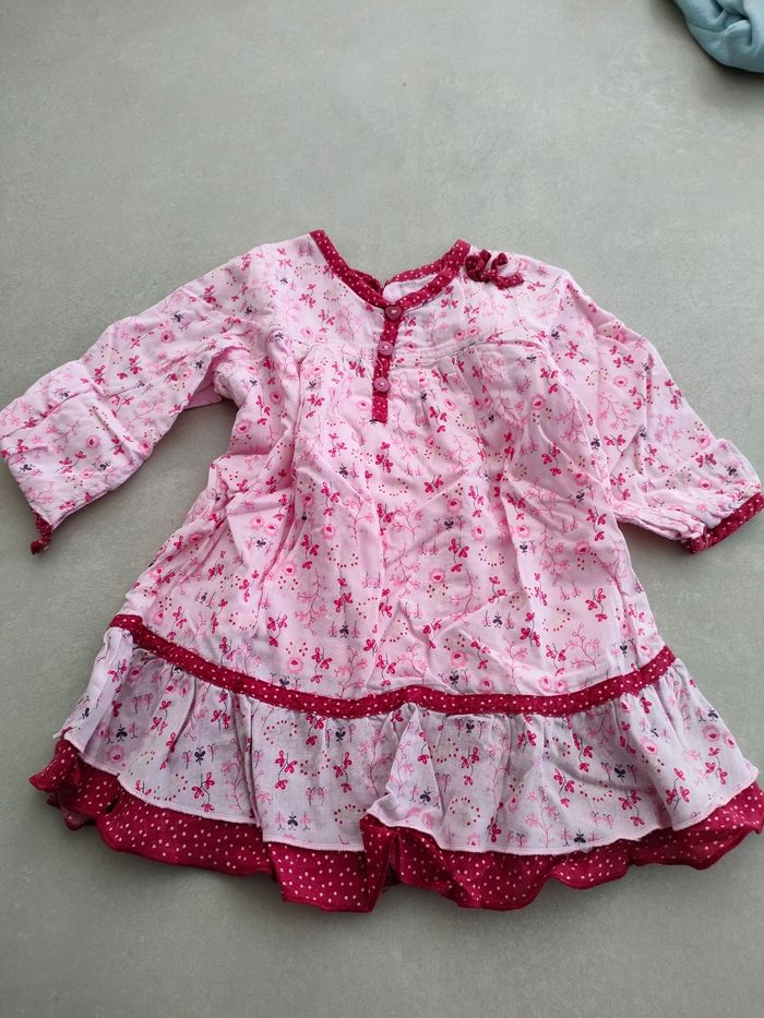 Robe (9 mois) Pomme Framboise - photo numéro 2