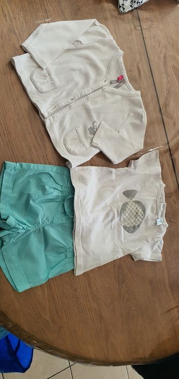 Ensemble bébé fille 6mois